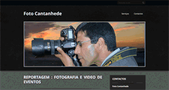 Desktop Screenshot of fotocantanhede.com